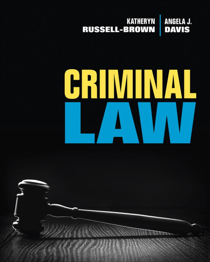 criminal law 1st edition katheryn russell-brown, angela j. davis 1412977894, 9781412977890