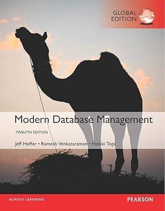 modern database management 12th global edition topi hoffer, venkataraman 1292101857, 9781292101859