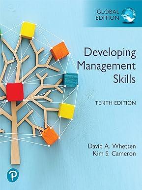 developing management skills 10th global edition david a. whetten, kim cameron 1292457740, 978-1292457741