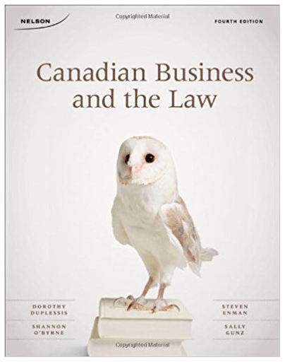 Canadian Business & the Law