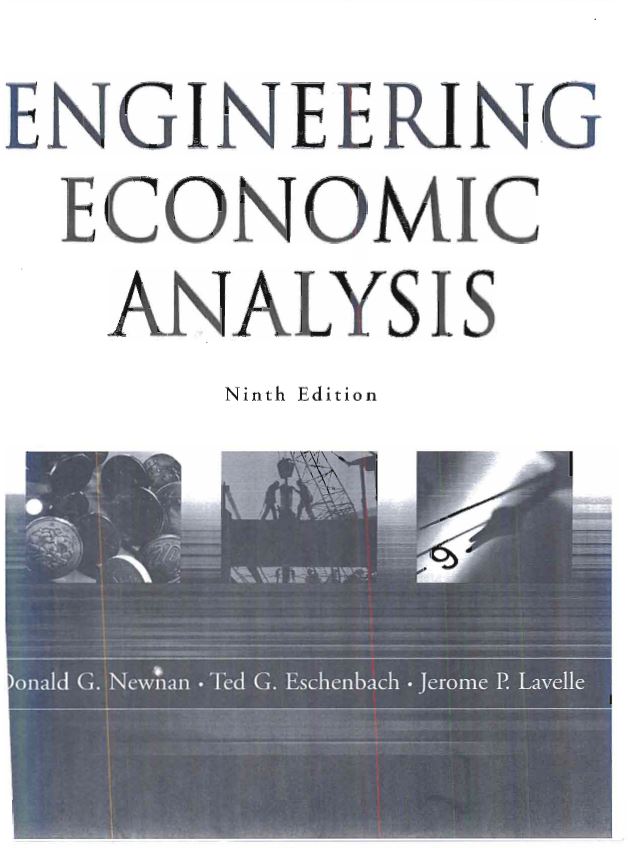 engineering economics 9th edition ted g. feller 9780195168075