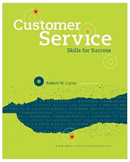 customer service skills for success 5th edition robert lucas 73397113, 978-0073397115