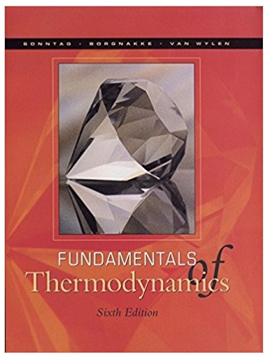 fundamentals of thermodynamics 6th edition richard e. sonntag, claus borgnakke, gordon j. van wylen