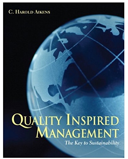 quality inspired management the key to sustainability 1st edition harold aikens 131197568, 978-0131197565