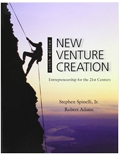 new venture creation entrepreneurship for the 21st century 9th edition stephen spinelli, rob adams 78029104,