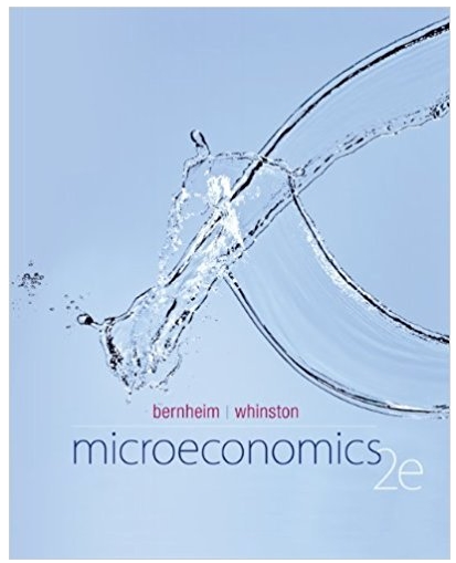 microeconomics 2nd edition douglas bernheim, michael whinston 73375853, 978-0073375854