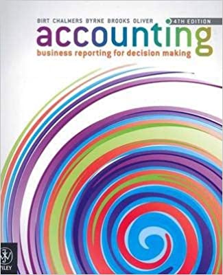 accounting business reporting for decision making 4th edition jacqueline birt, keryn chalmers, albie brooks,