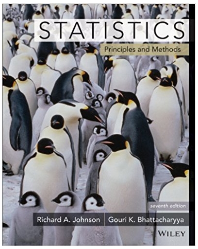 statistics principles and methods 7th edition richard a. johnson, gouri k. bhattacharyya 8126557745,