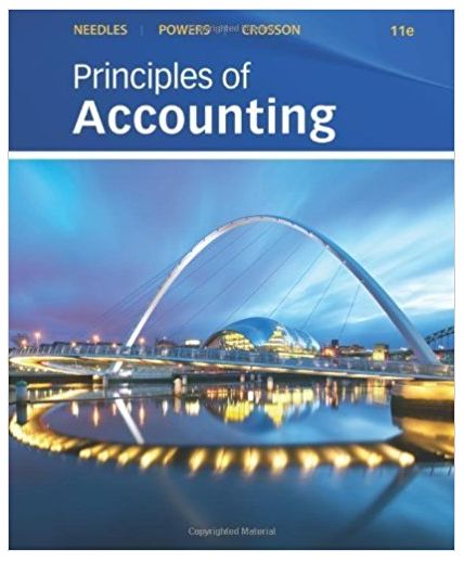 principles of accounting 11th edition needles, powers, crosson 1439037744, 978-1133626985, 978-1439037744