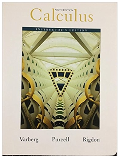 calculus 9th edition dale varberg, edwin j. purcell, steven e. rigdon 131429248, 978-0131429246