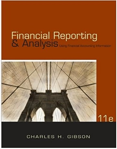 Financial Reporting & Analysis Using Financial Accounting Information