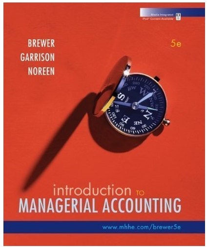  Introduction to Managerial Accounting