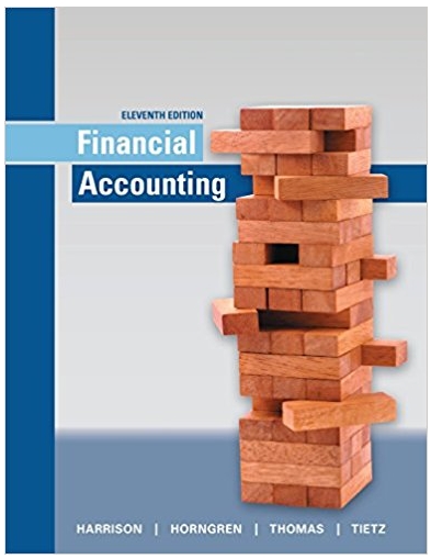 financial accounting 11th edition walter harrison, charles horngren, william thomas, wendy tietz