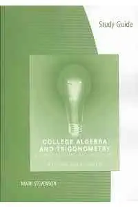 college algebra and trigonometry building concepts and connections study guide edition revathi narasimhan