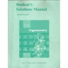 student solutions manual for trigonometry 9th edition 1st edition margaret l lial b006rfmby0