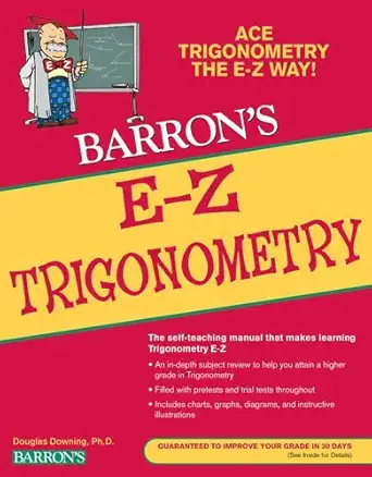 e z trigonometry paperback 2010 douglas downing 1st edition downing b00ff0hxdw