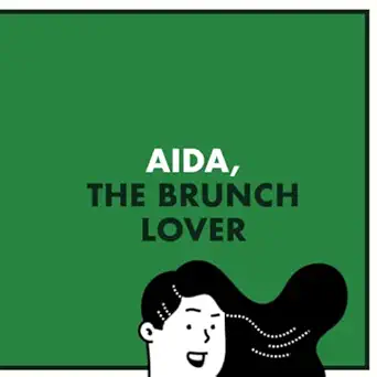 aida the brunch lover personalised gifts for women and friends called aida  nom books 979-8391990628