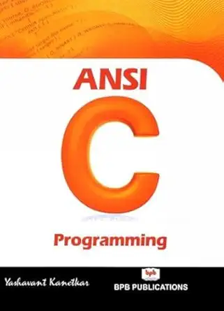 ansi c programming 1st edition y p kanetkar 8183333249, 978-8183333245
