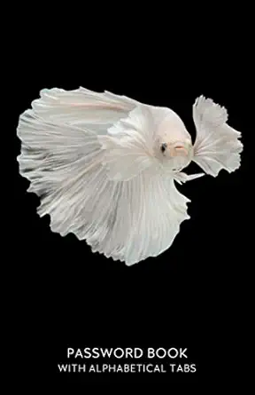 password book with alphabetical tabs internet address and password reminder book with a z index printed white