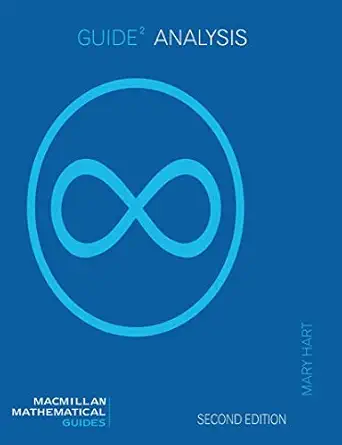 guide to analysis 2nd edition mary hart ,david a towers 0333794494, 978-0333794494