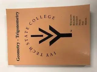 geometry trigonometry a customized version of college geometry a problem solving approach with applications