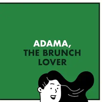 adama the brunch lover personalised gifts for women and friends called adama  nom books 979-8391989752