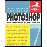 photoshop 7 for windows and macintosh visual quickstart guide student edition by weinmann elaine lourekas