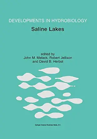saline lakes publications from the 7th international conference on salt lakes held in death valley national