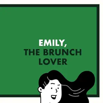 emily the brunch lover personalised gifts for women and friends called emily  nom books 979-8392550210