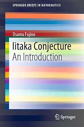 iitaka conjecture an introduction 1st edition osamu fujino 9811533466, 978-9811533464