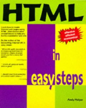 html in easy steps 1st edition holyer 1874029466, 978-1874029465