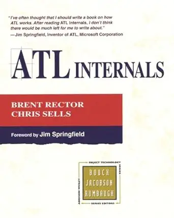 atl internals 1st edition brent rector ,chris sells 0201695898, 978-0201695892