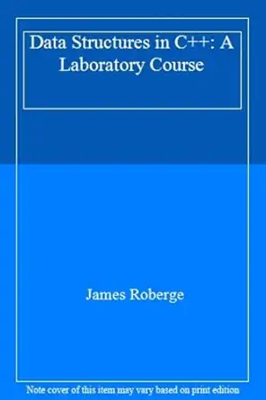 data structures in c a laboratory course pap/dis edition james roberge 066934947x, 978-0669349474