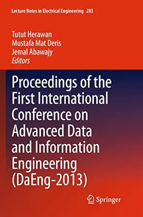 proceedings of the first international conference on advanced data and information engineering 1st edition