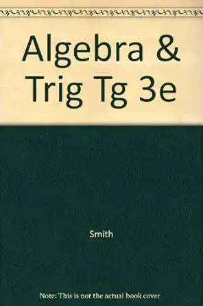 algebra/algebra and trigonometry investigate activities for the ti 81 calculator teachers book 3rd edition