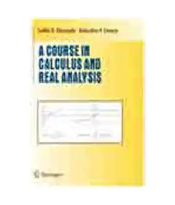 a course in calculus and real analysis 1st edition ghorpade 8181284852, 978-8181284853