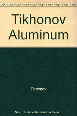 analytical chemistry of aluminum 1st edition v n tikhonov 0470867876, 978-0470867877