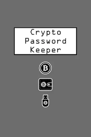 crypto password keeper 6x9 120 pages keep your passwords close and secure 1st edition deluxe throny b0b5k9w8gb