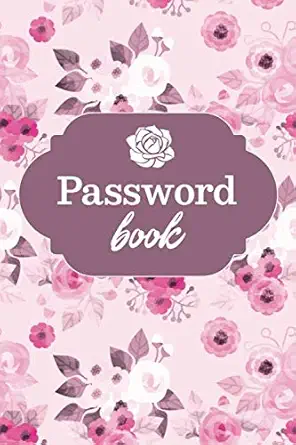 password book journal organizer logbook to protect logins and passwords book with alphabetical tabs 105 pages