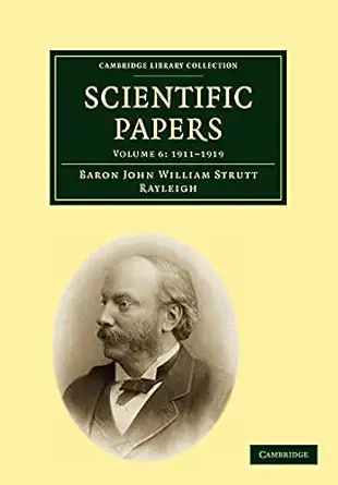 scientific papers 1st edition john william strutt 1108005470, 978-1108005470