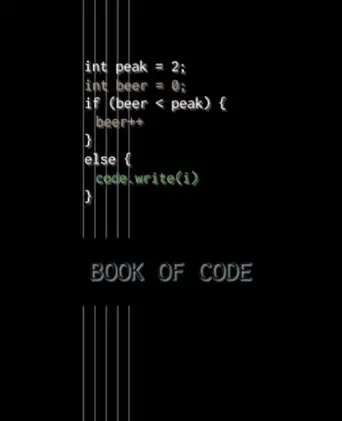 programmer s coding book multiple margins for writing code with tabs or indentation 7 5 in x 9 25 in 120