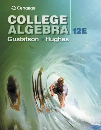 student solutions manual for gustafson/hughes college algebra 12th 12th edition r david gustafson ,jeff