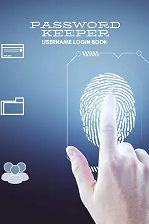 password keeper username login book 1st edition blanka organizers 979-8670454377