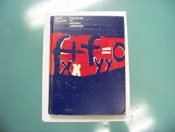 calculus of several variables 1st edition r creighton buck 0395055415, 978-0395055410