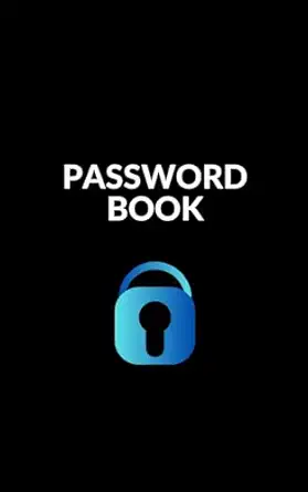 password book small notes 5x8 inch small pocket log book for emails websides games logins passwords organizer