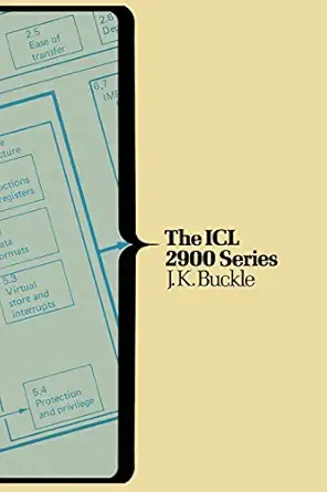 the icl 2900 series 1st edition john k buckle 0333219171, 978-0333219171