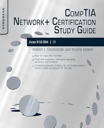 comptia network+ certification study guide exam n10 004 exam n10 004 2e 2nd edition robert shimonski ,naomi