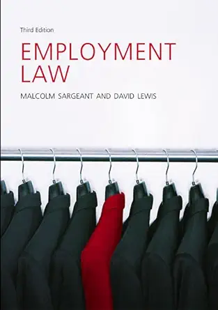 employment law 3rd revised edition malcolm sargeant, david lewis ,david r lewis 1405807431, 978-1405807432