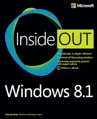 windows 8 1 inside out 1st edition tony northrup 0735683638, 978-0735683631