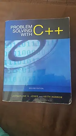 problem solving with c++ 2nd edition keith harrow ,jacqueline a jones 0558206514, 978-0558206512